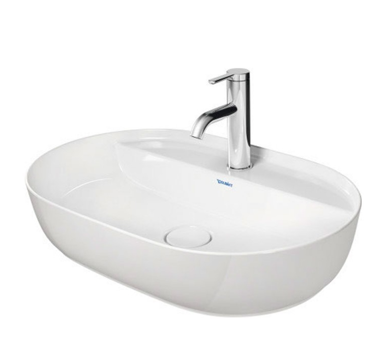 Раковина для ванной Duravit Luv 60х40 см керамика белый Alpin 0380600000
