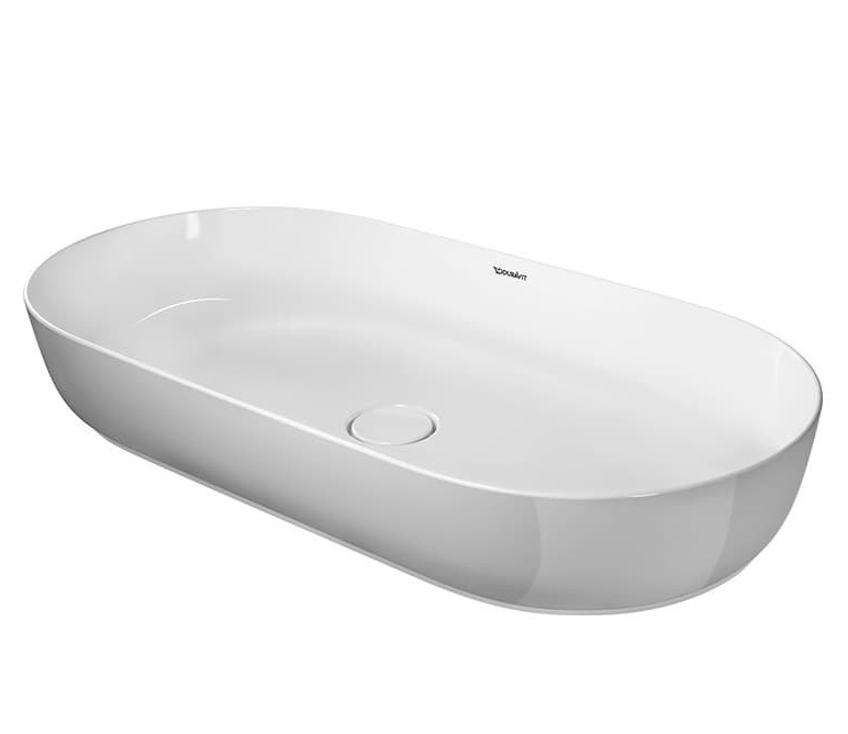 Раковина для ванної Duravit Luv 80х40 см кераміка білий Alpin 0379800000