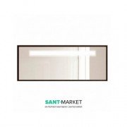 Зеркальный фасад тумбы с подсветкой Hatria SLIDING wood system 1200x45x400 орех YXS892