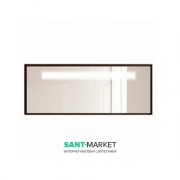 Зеркальный фасад тумбы с подсветкой Hatria SLIDING wood system 1200x45x400 орех YXS892