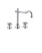 Смеситель для раковины Fiore Margot на 3 отверстия хром 26CR0637(0637)