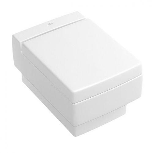 Унитаз подвесной Villeroy&Boch Memento 37,5х56 см ярко-белый 562810R2 + Сиденье slow slosing 9M17S1R2 