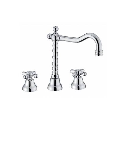 Змішувач для раковини Fiore Margot на 3 отвори хром 26CR0637 (0637)