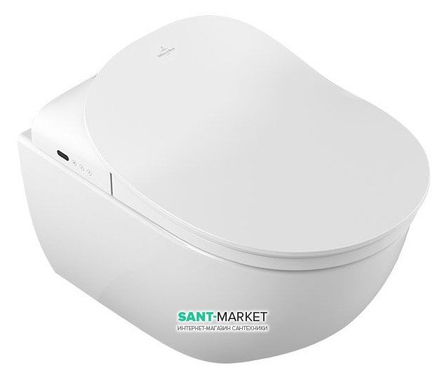 Унитаз подвесной Villeroy&Boch Subway 2.0 37х56 см альпийский белый 5614R5R1