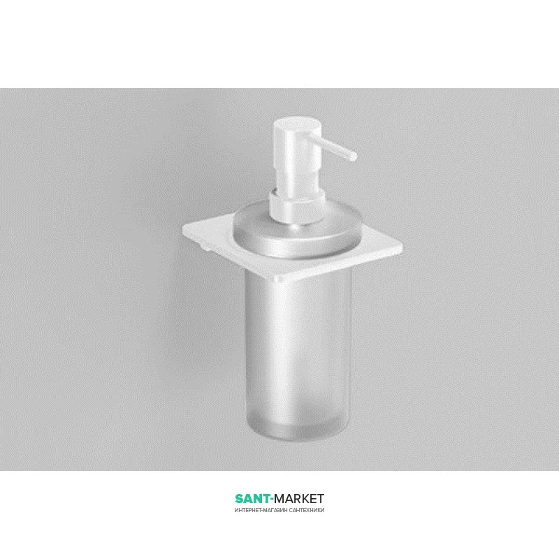 Диспенсер для рідкого мила Sonia Sonia S-Cube / S2 White білий матовий 172474