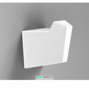 Крючок для ванной Sonia S2 одинарный латунь белый матовый 172504