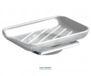 Мильниця для ванною Sonia S-Cube настінна білий / хром 166886