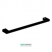 Настенный держатель для полотенец Sonia S-Cube Black чёрный матовый  172993