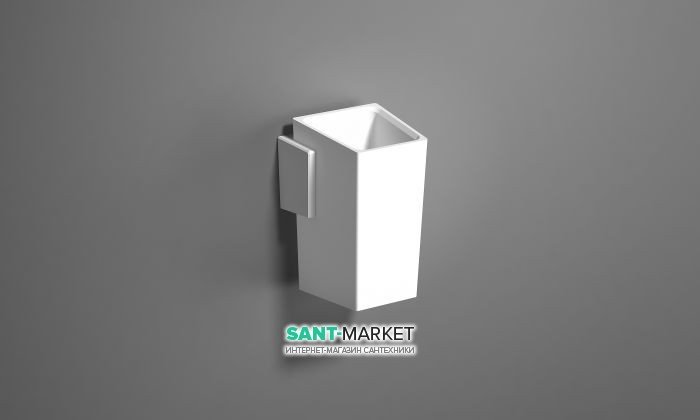 Cтакан для зубных щеток Sonia S2 настенный искусственный камень 158812