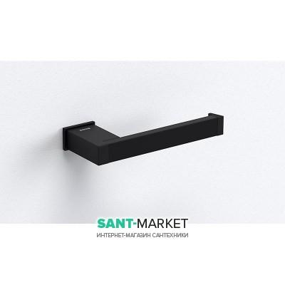 Держатель для туалетной бумаги Sonia S-Cube Black настенный чёрный 173037
