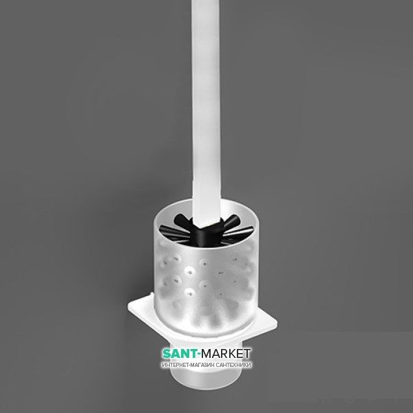 Йоржик для унітазу Sonia S-Cube / S2 White настінний білий матовий 172535