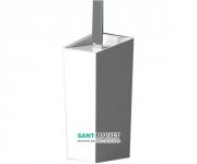 Ершик для унитаза Sonia S2 напольный искусственный камень/латунь 154265