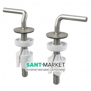 Петли AlcaPlast для унитаза Antibacterial А601 P096