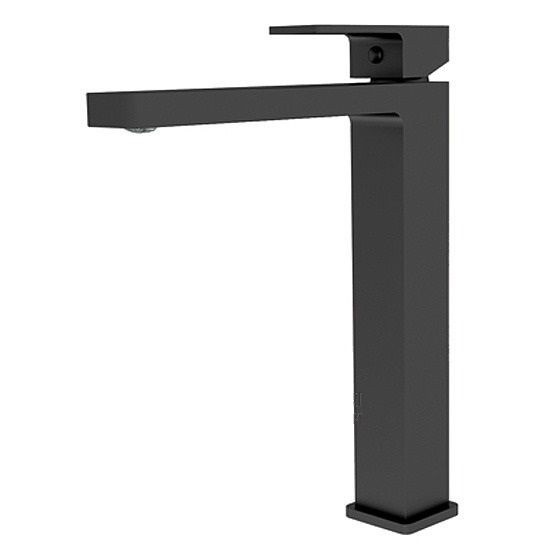 Смеситель для раковины Fiore Kube однорычажный чёрный матовый 100NN8517