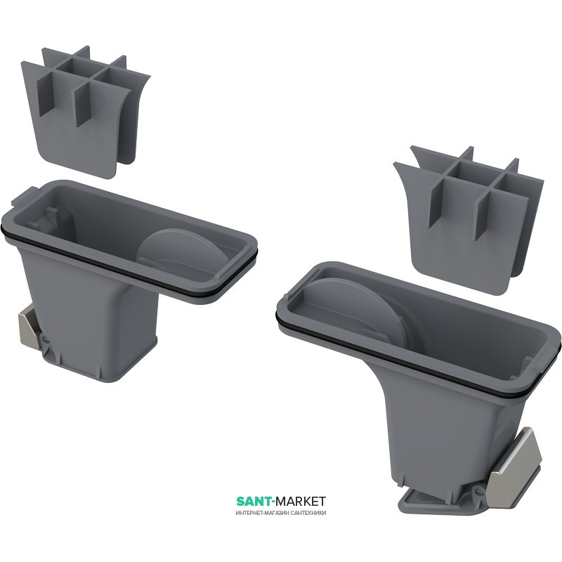 Комплект комбинированных гидрозатворов AlcaPlast P095