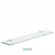 Полочка для ванной стеклянная Tres Loft-Tres 600 мм хром/прозрачный 20063606