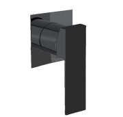 Смеситель для душа Fiore Kube скрытого монтажа чёрный матовый 100NN7515