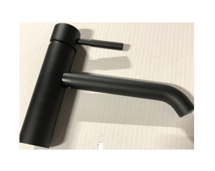 Смеситель для раковины Fiore Xenon однорычажный чёрный матовый 44NN5284
