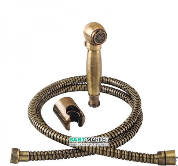 Гигиенический душ Fiore Doccia с держателем бронза 30ZZ26902