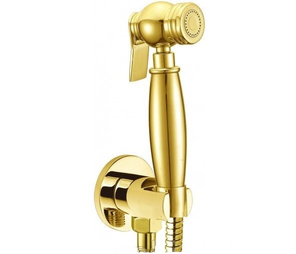 Гигиенический душ Fiore Doccia с держателем золото 30OO26902