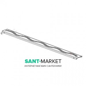 Решетка AlcaPlast для дренажного канала APZ8 Z0317-ND