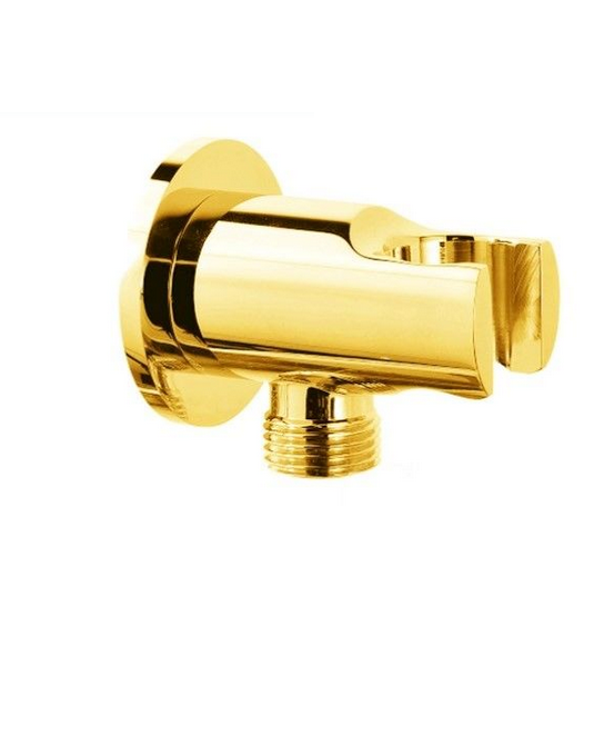 Шланговое під'єднання Fiore з утримувачем для душу золото 35PMSOO1