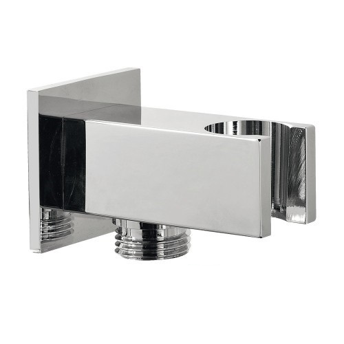 Шланговое під'єднання Fiore з утримувачем для душу хром 35PMS002