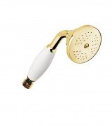Душевая лейка Fiore латунь/керамика белый/золото 35DOCO11