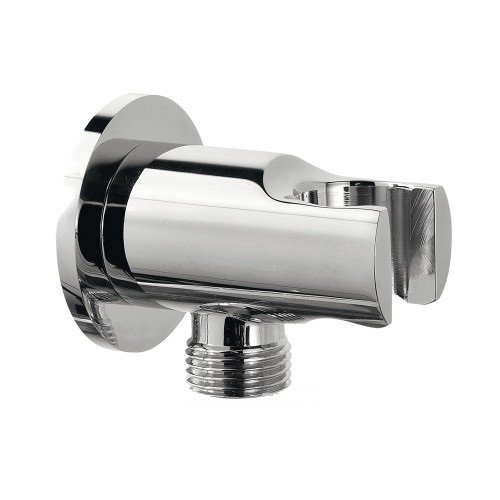 Шланговое під'єднання Fiore з утримувачем для душу хром 35PMS001(30CR8722)