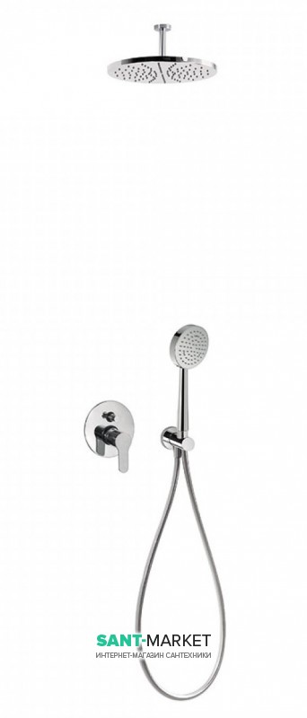 Душовий комплект прихованого монтажу для ванни Tres BM-tres Selection 01718080