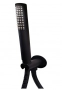Ручной душ Fiore с держателем и шлангом чёрный матовый 30NN8786