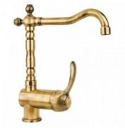 Смеситель для кухни Fiore Jafar однорычажный бронза 47ZZ5414