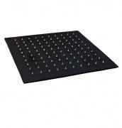 Лейка для верхнего душа Fiore 30х30 см тонкая квадратная чёрный матовый 30NN8651