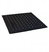 Лейка для верхнього душа Fiore 30х30 см тонка квадратна чорний матовий 30NN8651