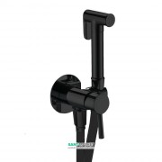 Гигиенический душ со смесителем Fiore чёрный матовый 30NN8590