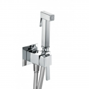 Гигиенический душ со смесителем Fiore белый матовый 30BB8595