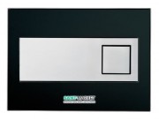 Кнопка змиву для унітазу Pestan Diamond подвійний змив чорний 40006366