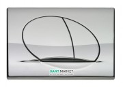 Кнопка смыва для унитаза Pestan Play двойной смыв хром глянцевый 40006358