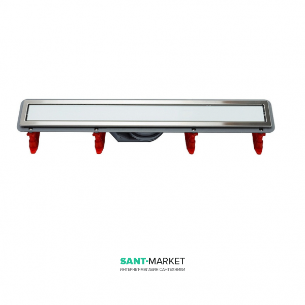 Ринва Pestan Confluo Premium White Glass Line 650 біле скло 13000283