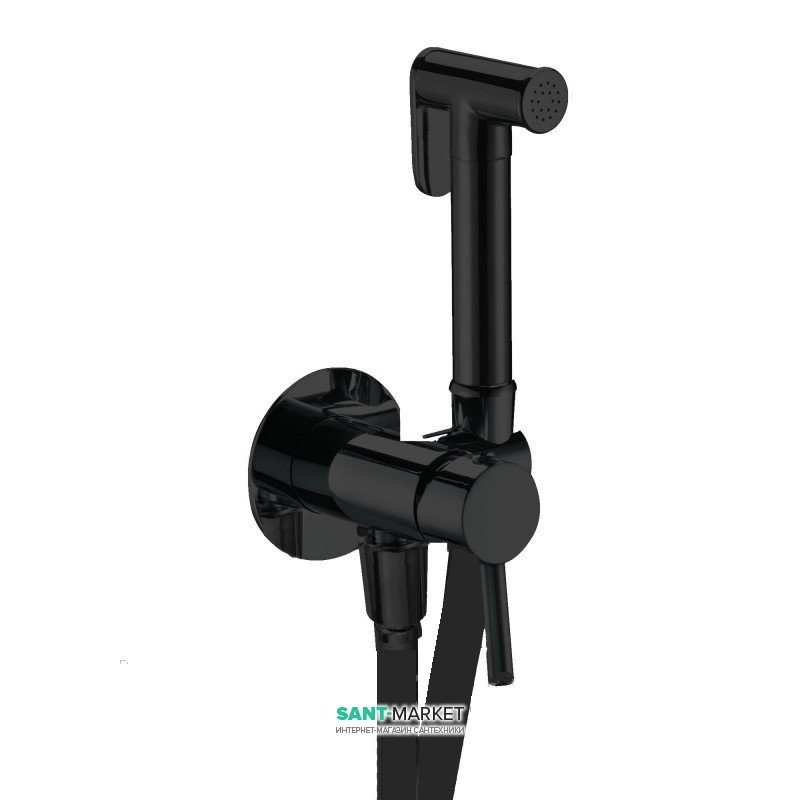 Гігієнічний душ зі змішувачем Fiore чорний матовий 30NN8590