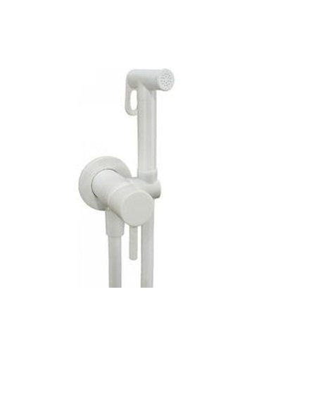 Гігієнічний душ зі змішувачем Fiore білий матовий 30BB8590