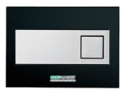 Кнопка змиву для унітазу Pestan Diamond подвійний змив чорний 40006366