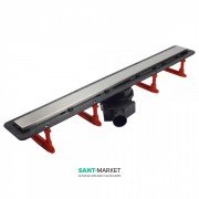 Водосточный желоб Pestan Confluo Frameless Line 850 хром матовый 13701233