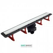 Водосточный желоб Pestan Confluo Frameless Line 850 мм белое стекло 13701215