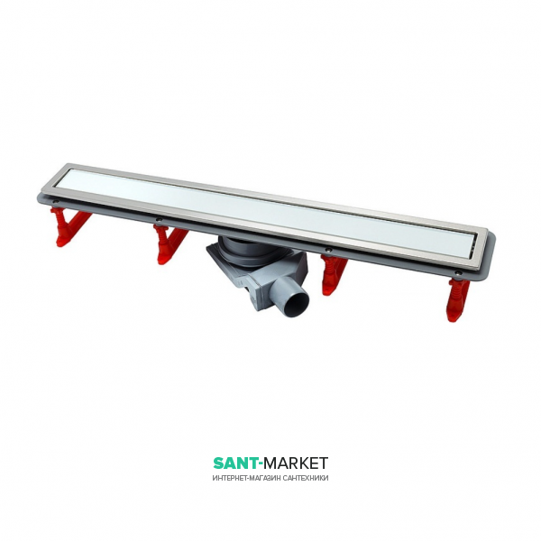 Ринва Pestan Confluo Premium White Glass Line 850 біле скло 13000285