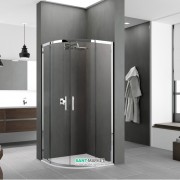 Душевая кабина Novellini Zephyros профиль хром прозрачное стекло ZEPHYRR901K