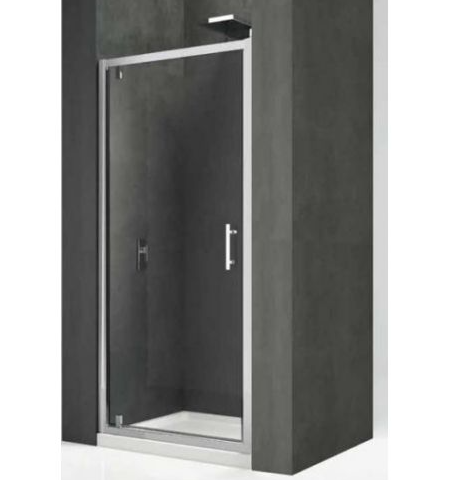Двері душова Novellini Kali G 96-102x195h профіль срібло прозоре скло KALIG96-1B
