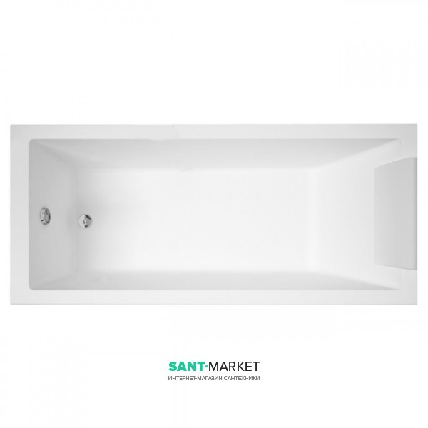 Ванна акриловая Novellini Calos 170x70 см прямоугольная белый CA1117070A