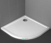 Душовий піддон Novellini New Victory 90x90 см акрил білий VINR901130