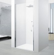 Двері душова Novellini Young 2.0 87-91x200h профіль хром прозоре скло Y21B871K